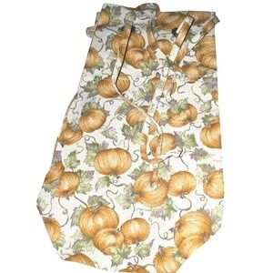 NEW Longaberger Cloth Liner PUMPKIN patch‎ FALL FOLIAGE 2644176 In Bag 8x12